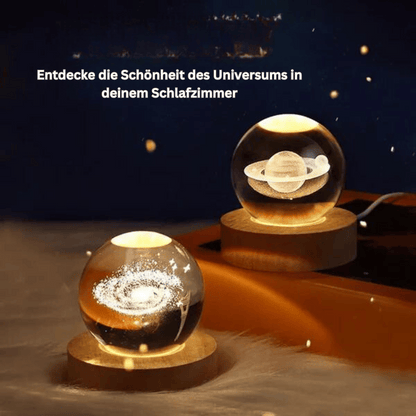 Galaktische Ruhe - LED Nacht Lampe für ein magisches Schlafzimmer