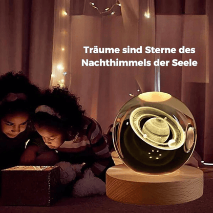 Galaktische Ruhe - LED Nacht Lampe für ein magisches Schlafzimmer