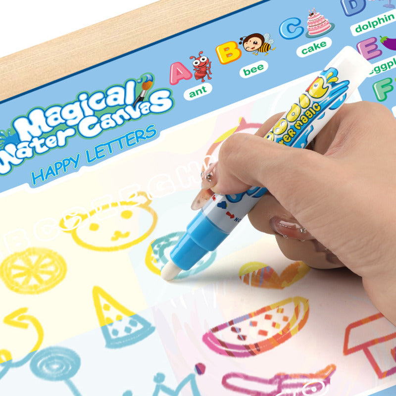 Magic Coloring Doodle Mat - Lerne und spiele mit wasserbasierten Farben